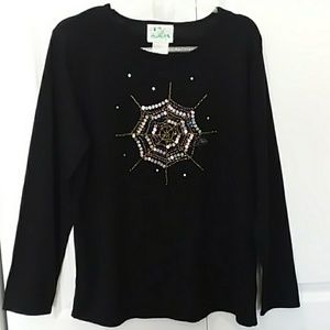 Quacker Factory vintage NWT MEDIUM HALLOWEEN SWEAT